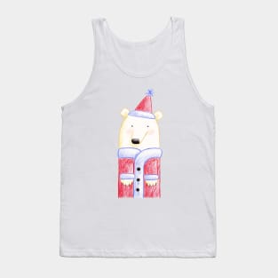 It's A Family of Bears - Santa Paws Tank Top